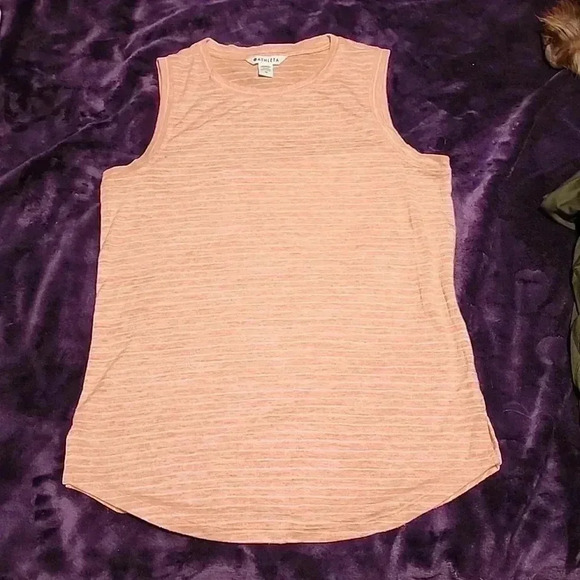 Athleta Stripped Tank Top M - Picture 1 of 4